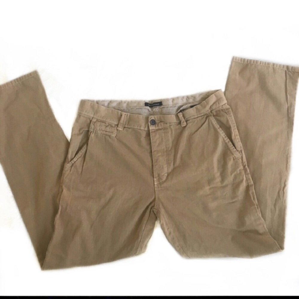 Foreign Exchange Khaki Straight Leg